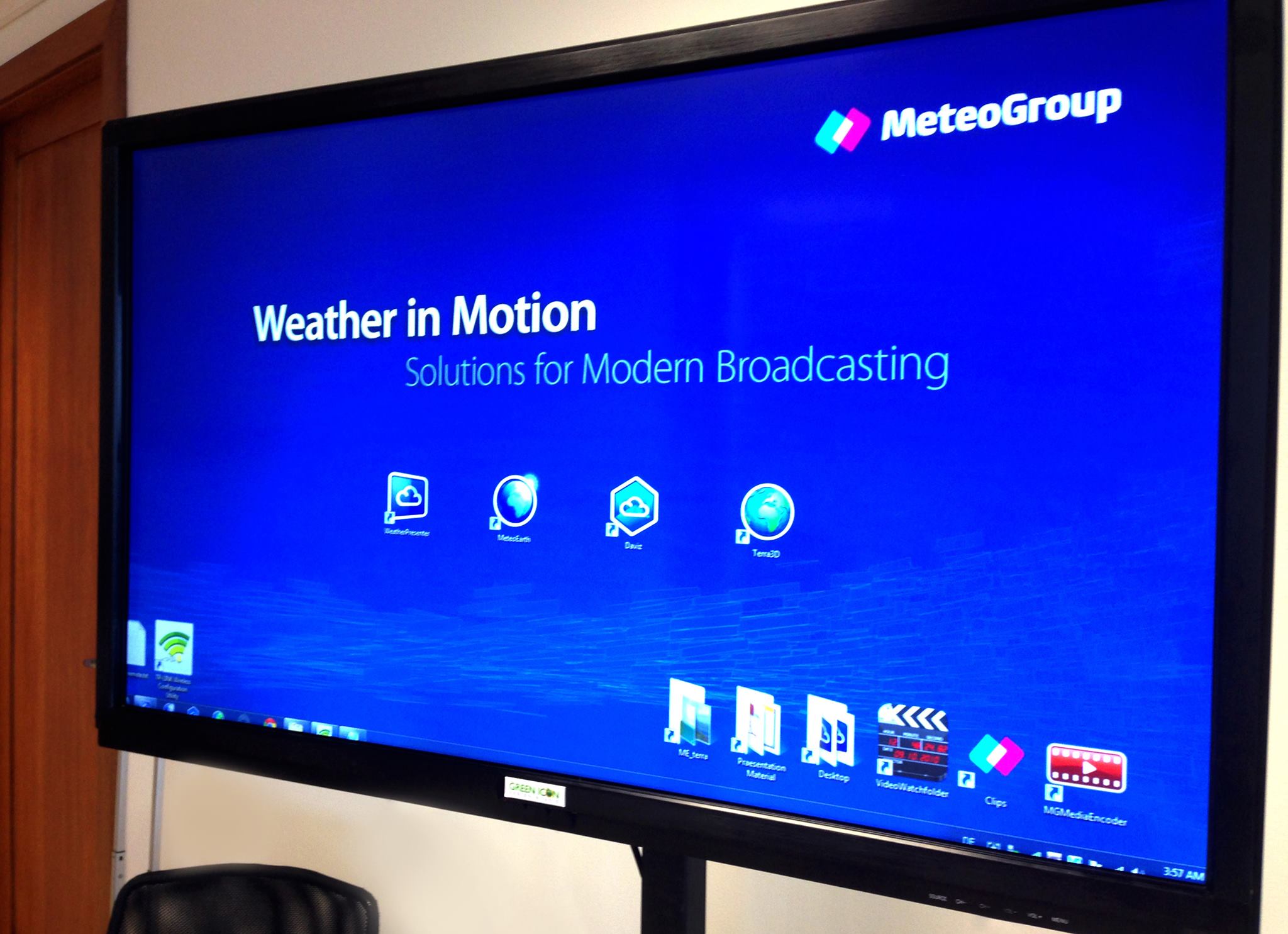MeteoGroup Presentation - Rental Touchscreen