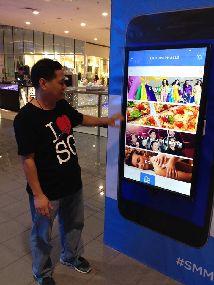 SM North Edsa Mall Event - Rental Touchscreen